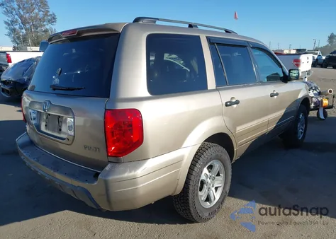 2003 Honda Pilot Ex-L from USA, damaged, VIN 2HKYF18623H593271